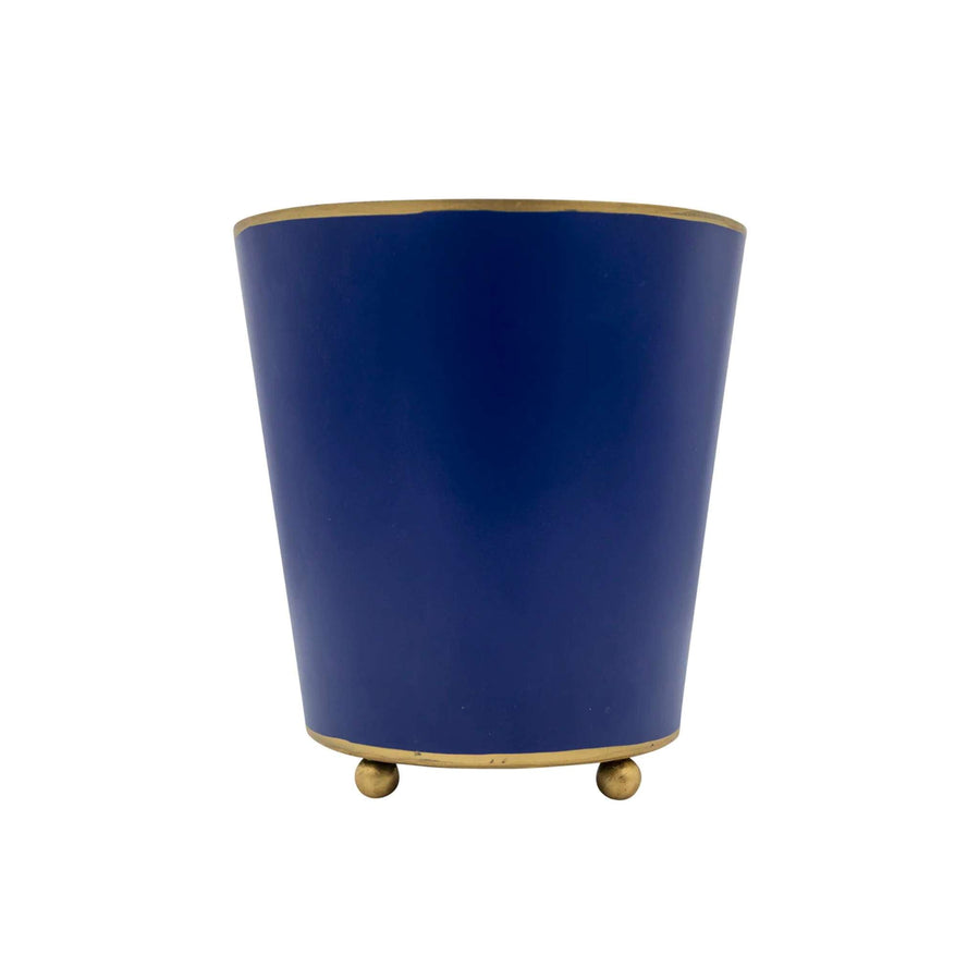 Anna Cachepot in Navy - Foundation Goods