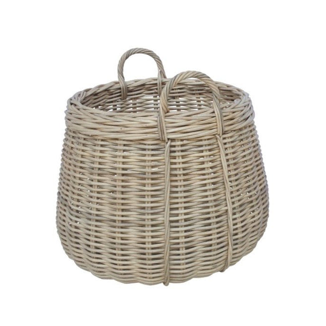 Antique Honey Rattan Basket - Foundation Goods
