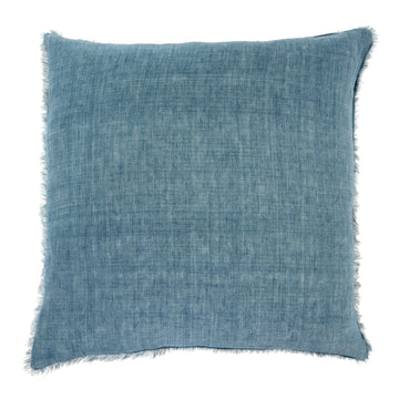 Arctic Blue Lina Linen Pillow - Foundation Goods