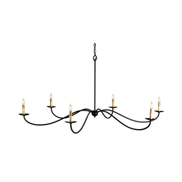 Augusta Black Chandelier - Foundation Goods