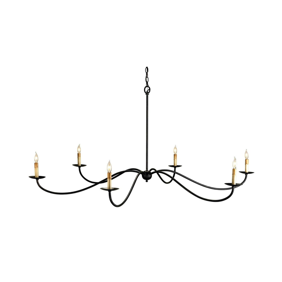 Augusta Black Chandelier - Foundation Goods