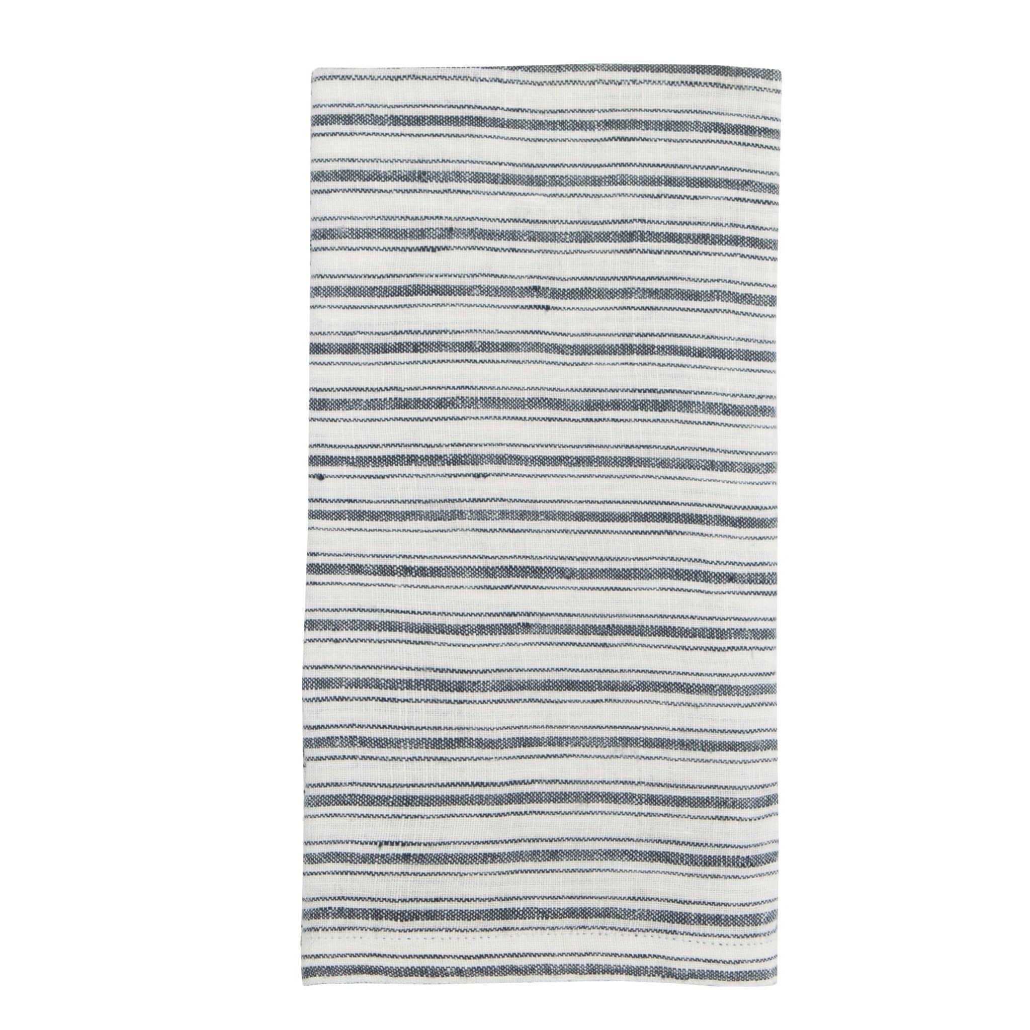 Boat Stripe Linen Towels - Foundation Goods