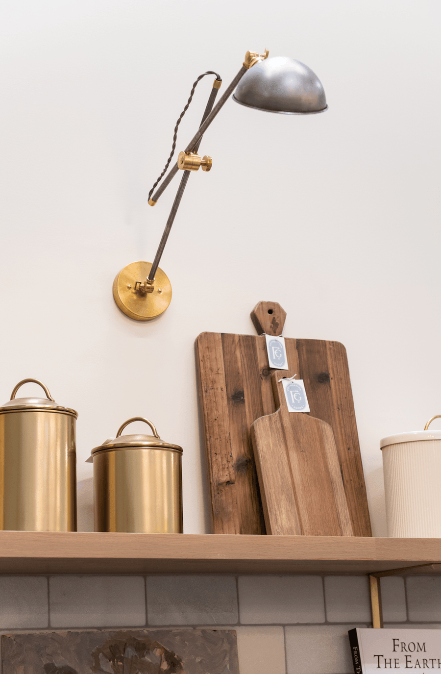 Brass and Steel Industrial Sconce - Foundation Goods