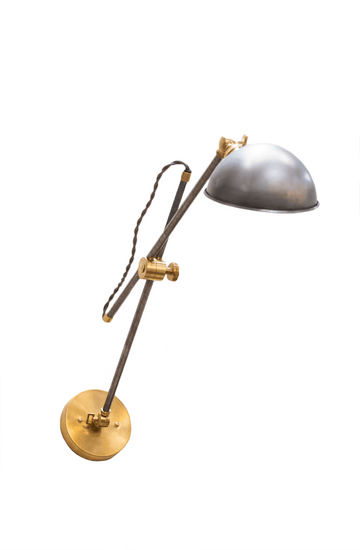 Brass and Steel Industrial Sconce - Foundation Goods