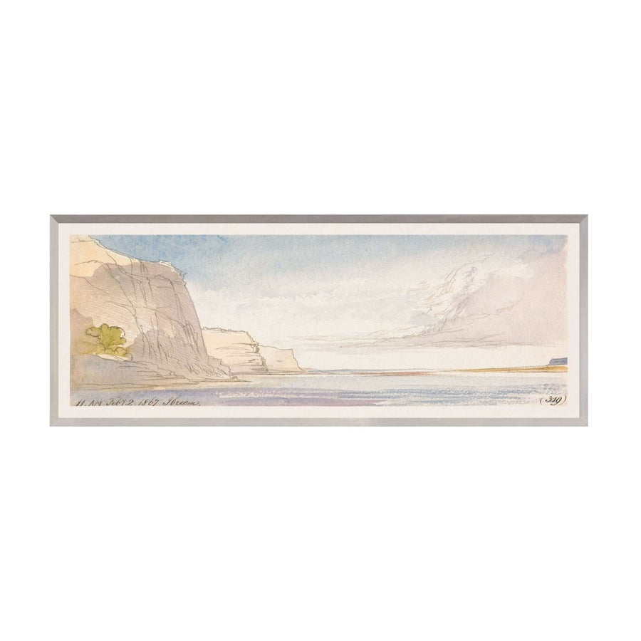 'Edward Lear Watercolor IV' Framed Art - Foundation Goods