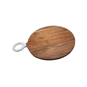 Frosting Dipped Round Cutting Board - Foundation Goods