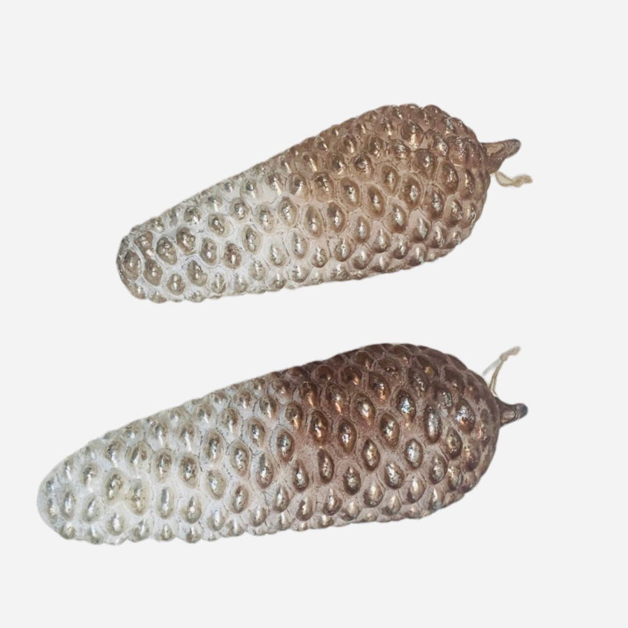 Giant Glass Pinecone Ornament - Foundation Goods