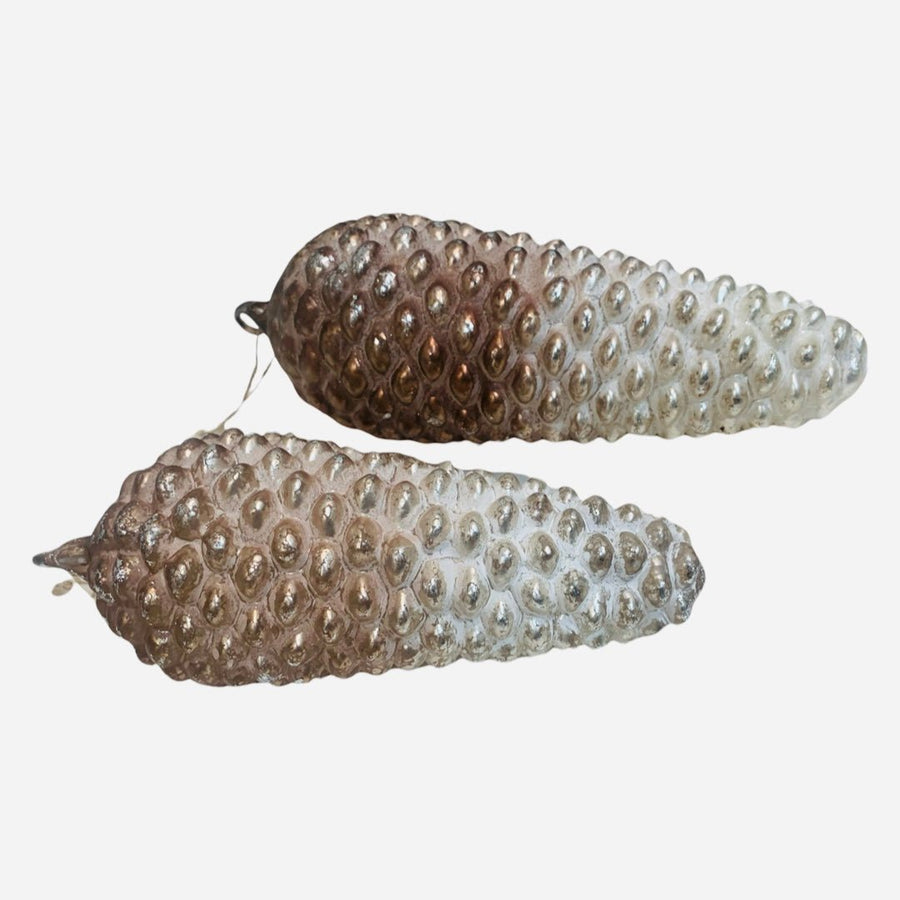 Giant Glass Pinecone Ornament - Foundation Goods
