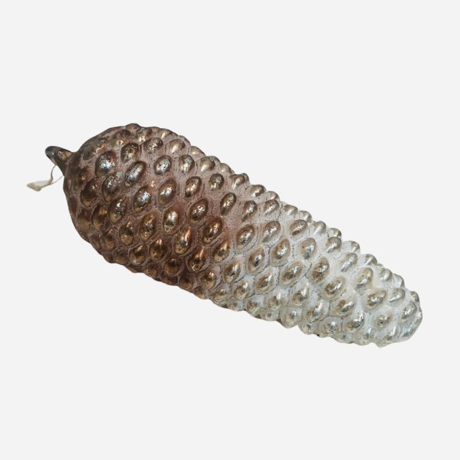 Giant Glass Pinecone Ornament - Foundation Goods