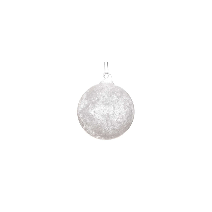 Glass Snow Ball Ornament - Foundation Goods