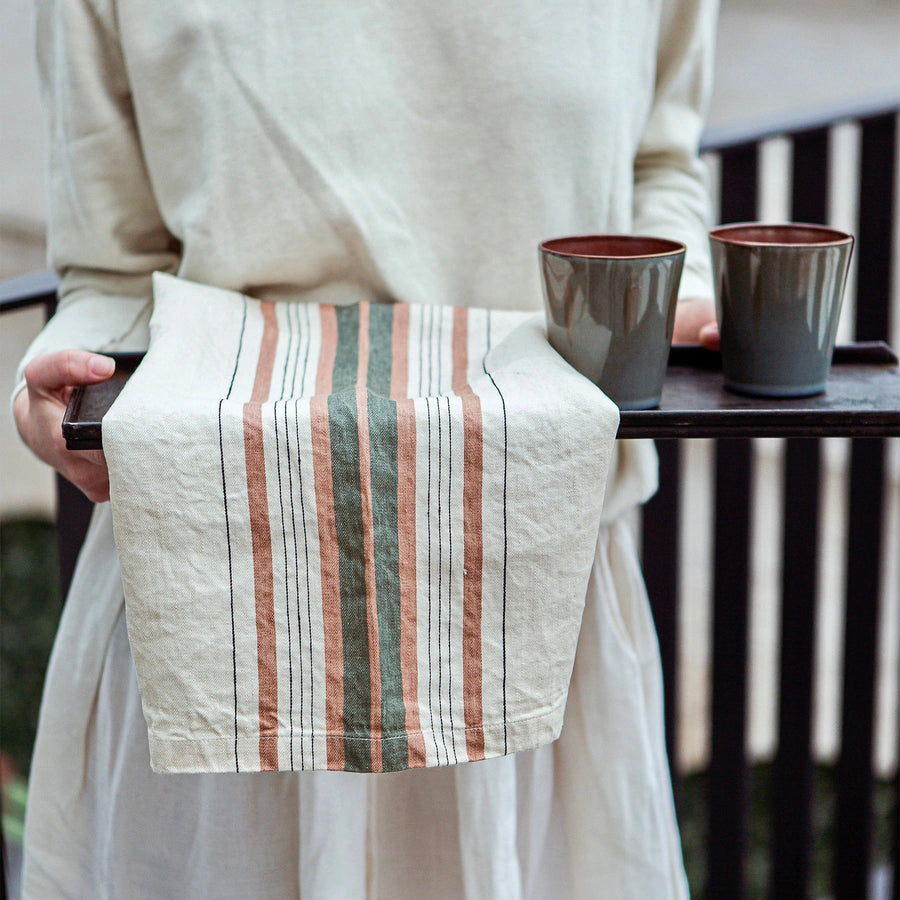 Gypsum Linen Tea Towel - Foundation Goods
