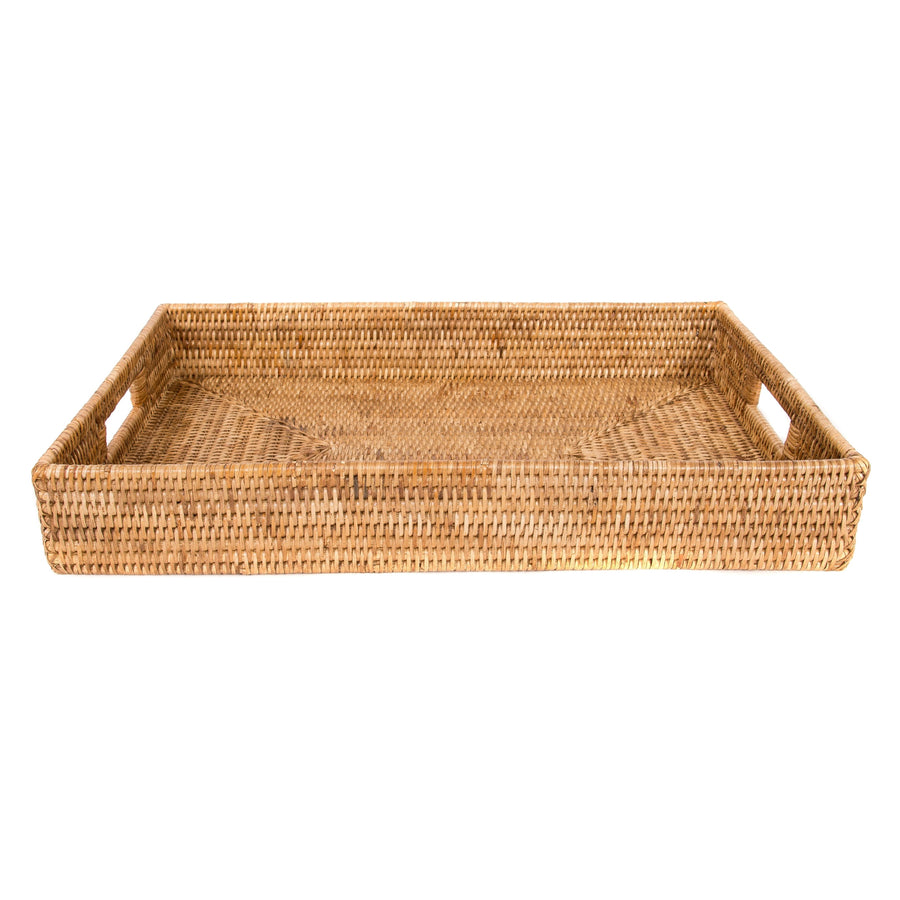 Iva Rectangle Rattan Tray - Foundation Goods