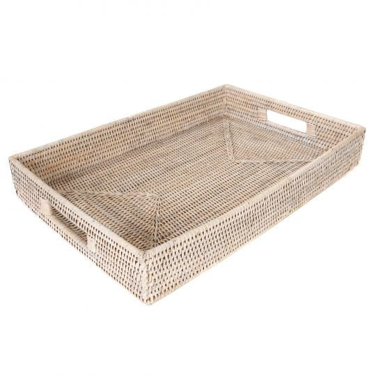 Iva Rectangle Rattan Tray - Foundation Goods