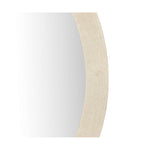 Ivory Linen Wall Mirror - Foundation Goods