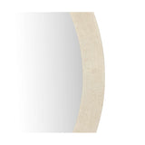Ivory Linen Wall Mirror - Foundation Goods