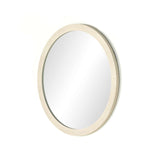 Ivory Linen Wall Mirror - Foundation Goods
