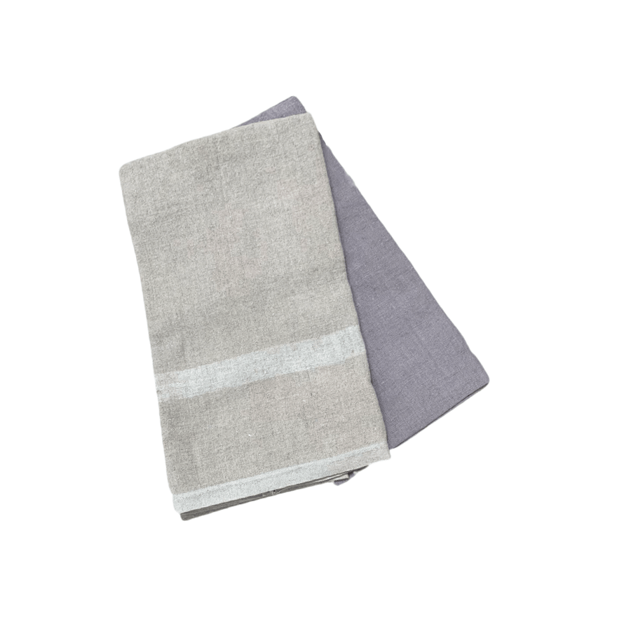 Laundered Linen Towels - Foundation Goods