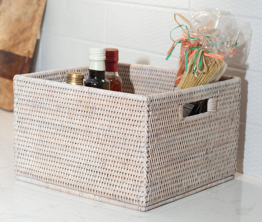 Lila Storage Rattan Basket - Foundation Goods