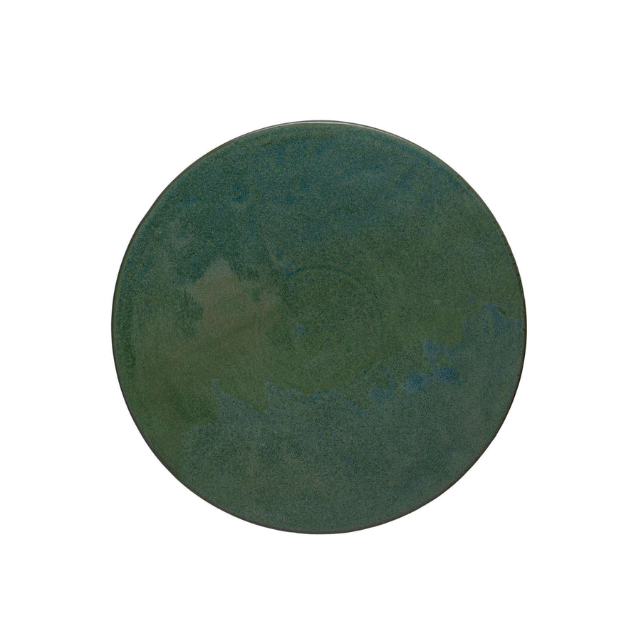 Moss Stoneware Pedestal - Foundation Goods