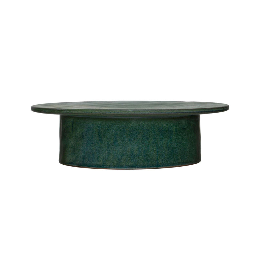 Moss Stoneware Pedestal - Foundation Goods