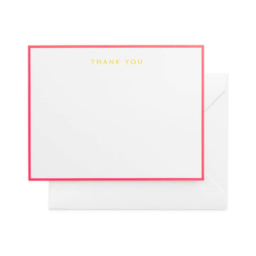 Neon Thank You (Box of 6) - Foundation Goods