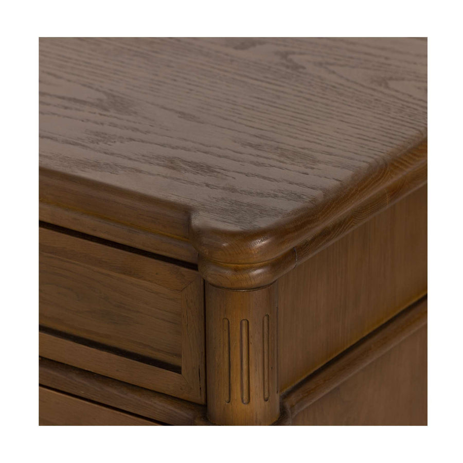 Oak Annette Standing Chest - Foundation Goods