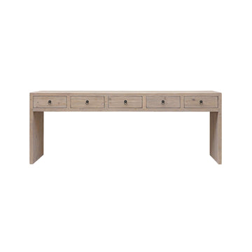 Pinewood Waterfall Console - Foundation Goods