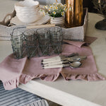 Rattan Scallop Collection Rectangular Tray - Foundation Goods