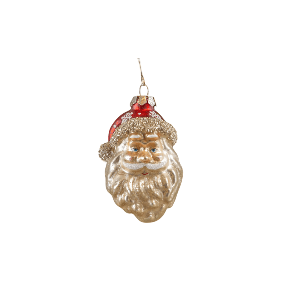 Santa Head Ornament - Foundation Goods