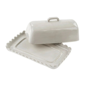 Scalloped Butter Dish - Foundation Goods