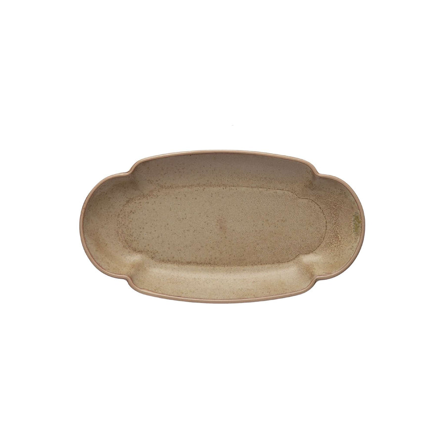 Scalloped Oval Plate - Foundation Goods