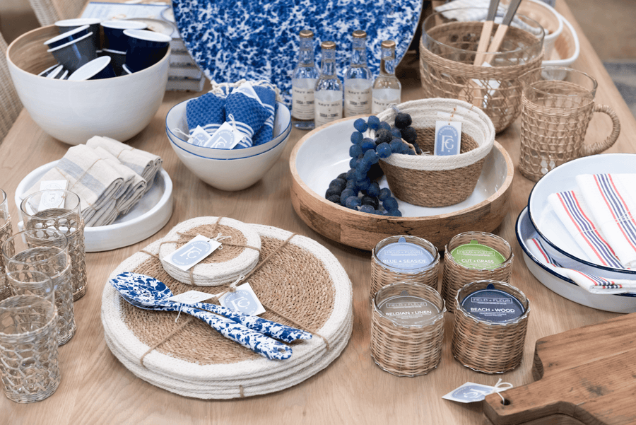 Seagrass Basket Salad Bowl - Foundation Goods