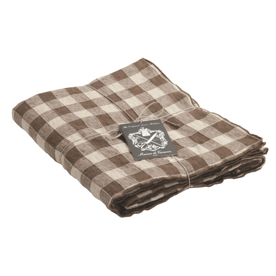 Simone French Gingham Tablecloth - Foundation Goods
