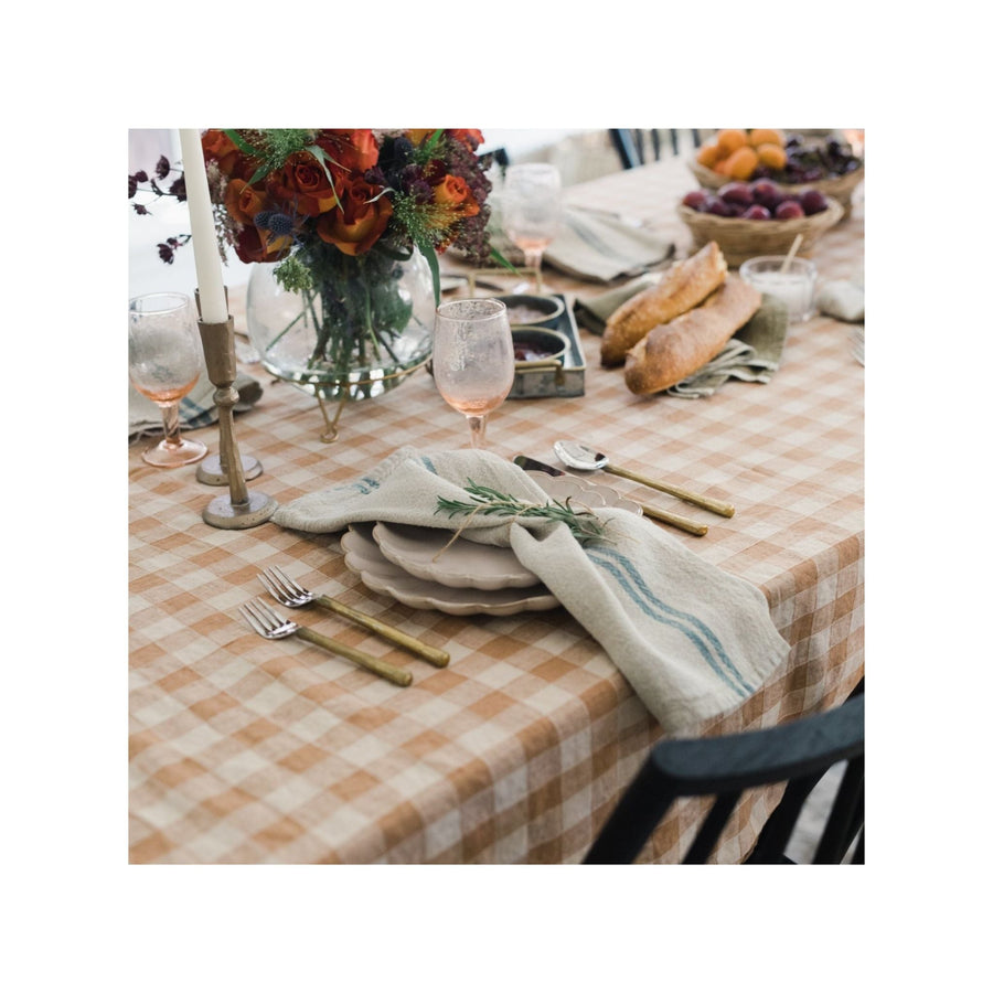 Simone French Gingham Tablecloth - Foundation Goods