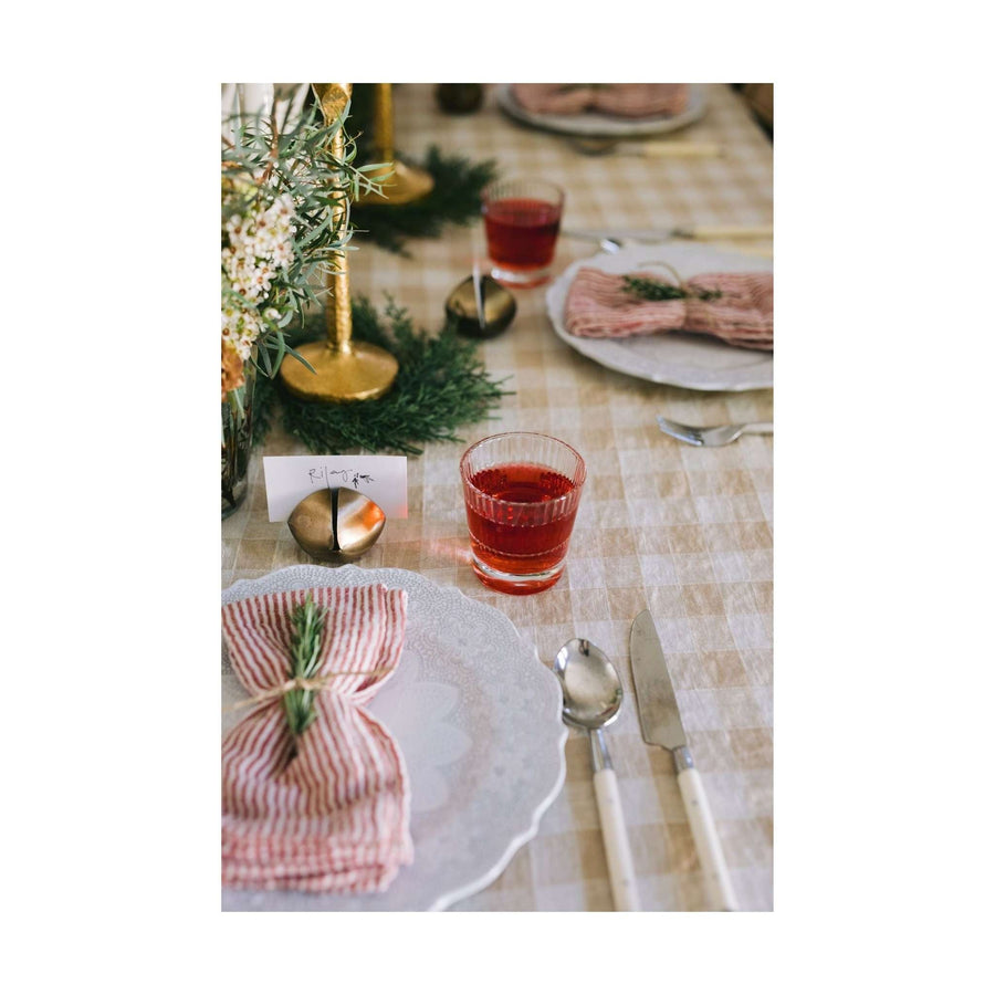 Simone French Gingham Tablecloth - Foundation Goods