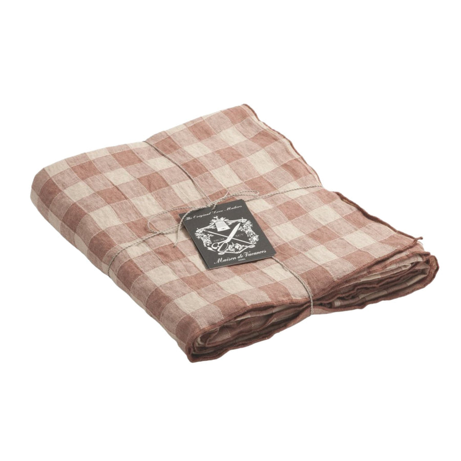 Simone French Gingham Tablecloth - Foundation Goods
