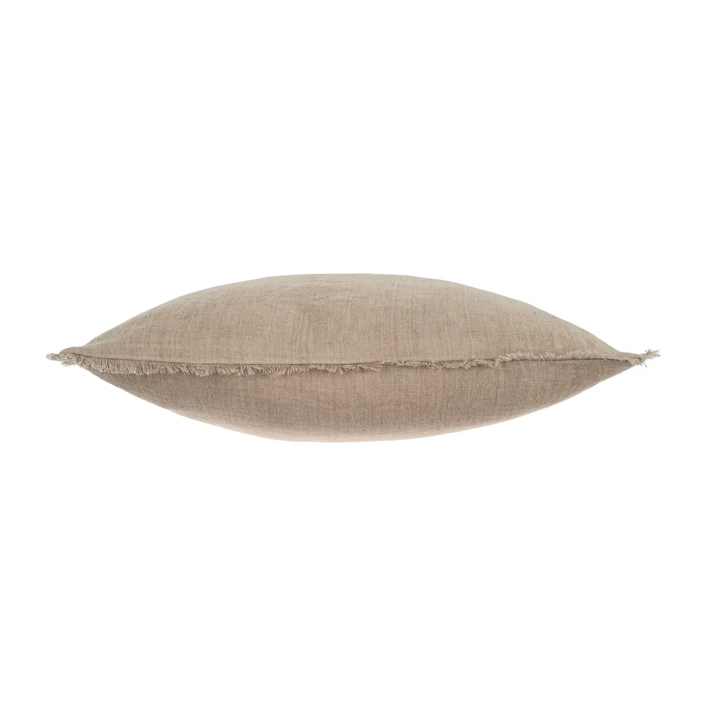 Small Oat Lina Linen Pillow - Foundation Goods