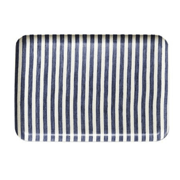 Snacks and Sweets Striped Linen Tray - Foundation Goods