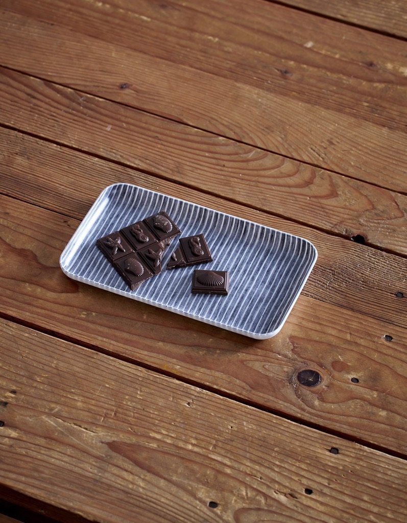 Snacktime Striped Linen Tray - Foundation Goods