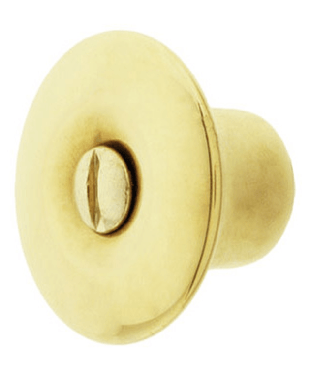 Stamped Brass Hoosier Cabinet Knob - Foundation Goods