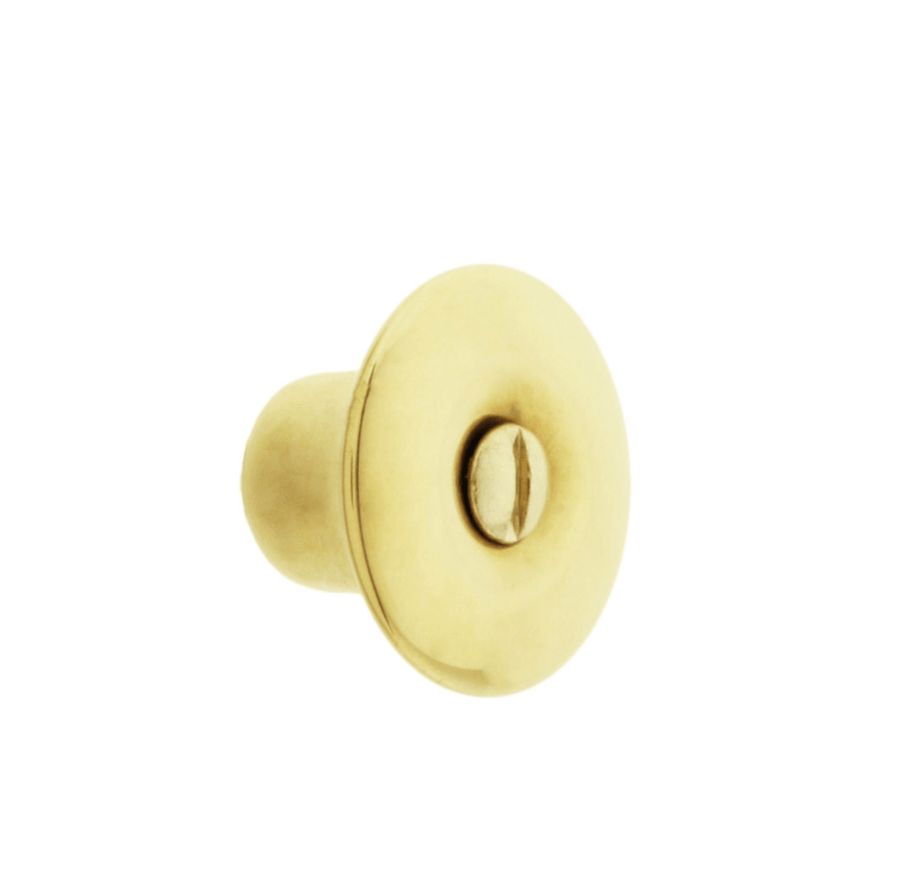 Stamped Brass Hoosier Cabinet Knob - Foundation Goods