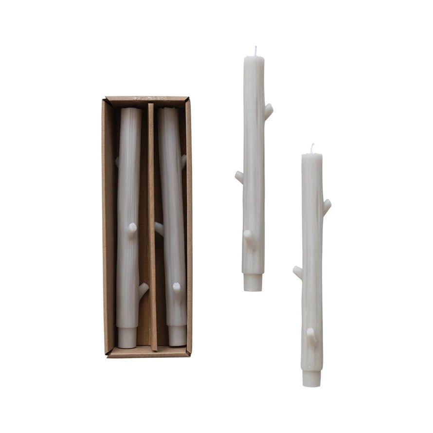 Twig Shaped Taper Candles - Foundation Goods