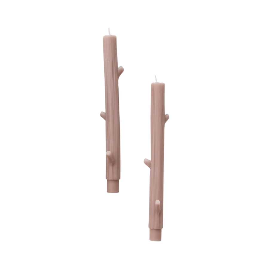 Twig Shaped Taper Candles - Foundation Goods