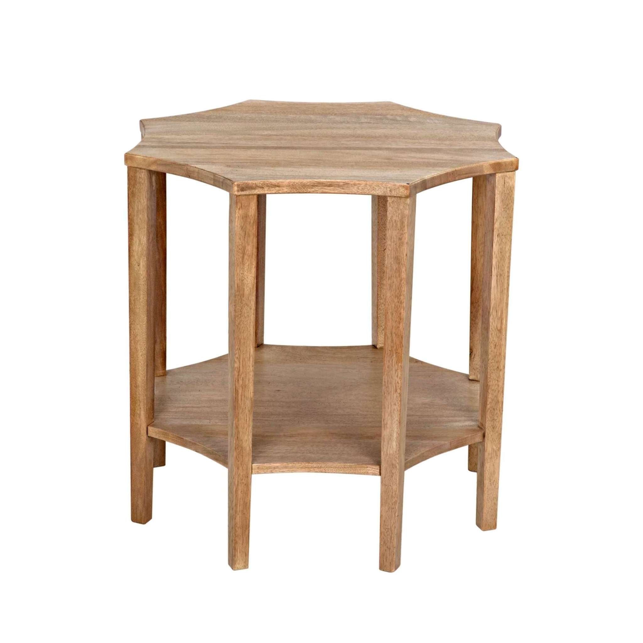 Washed Walnut Side Table - Foundation Goods