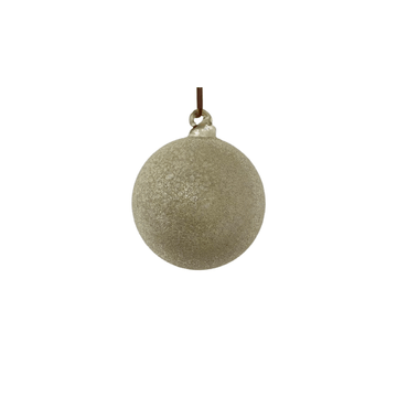 White Sugared Ornament - Foundation Goods