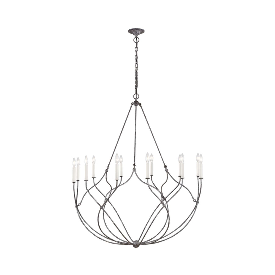 Winston Galvanized Chandelier - Foundation Goods